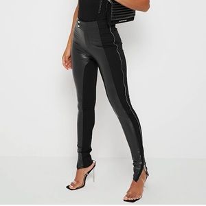 Maniere De Voir - Vegan leather leggings